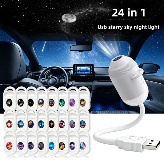 Galaxy Light – USB Galaxy Projector & Adjustable Ambient Light